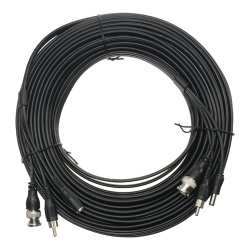 Cavo combinato RG59 + Audio + DC - Mini RG59 con connettore BNC 