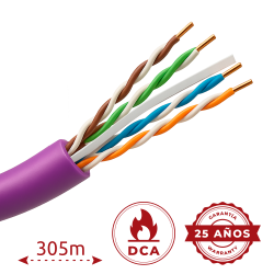 Cavo rigido UTP rigido senza alogeni - Categoria 6 - Soddisfa il