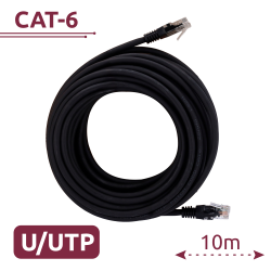 Cavo UTP - Ethernet - Connettori RJ45 - Categoria 6 - 10 m - Col