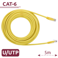 Cavo UTP - Ethernet - Connettori RJ45 - Categoria 6 - 5 m - Colo