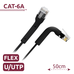 Cavo UTP flessibile - Ethernet - Connettori RJ45 - Categoria 6A 