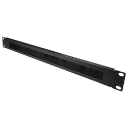 Pannello spazzola - Misura massima 1U - Adatto per rack - Robust