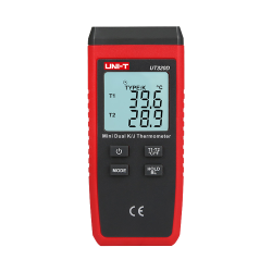 Termometro con sonde tipo K e J - Tipo di visualizzazione Doppia
