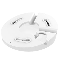 Staffa a soffitto inclinato - Per telecamere dome - Per interni 