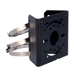 Staffa da palo - Per telecamere dome - Adatto per uso esterno - 