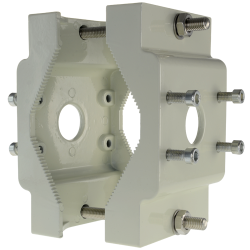 Staffa per pali/lampioni - Diametro 60110 mm - Fissaggio su entr