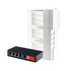 Safire Extensor PoE de Exterior - Ampla la alimentacin PoE hasta
