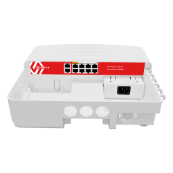 Safire Switch Hi-PoE Outdoor - 8 puertos PoE + 2 Uplink RJ45 - H
