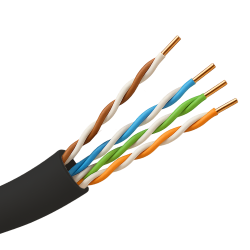 Cavo UTP - Categoria 5E - Bobina da 305 metri - Conduttore OFC, 