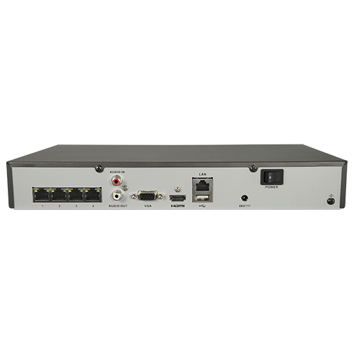 NVR security per videocamere IP 4CH Poe